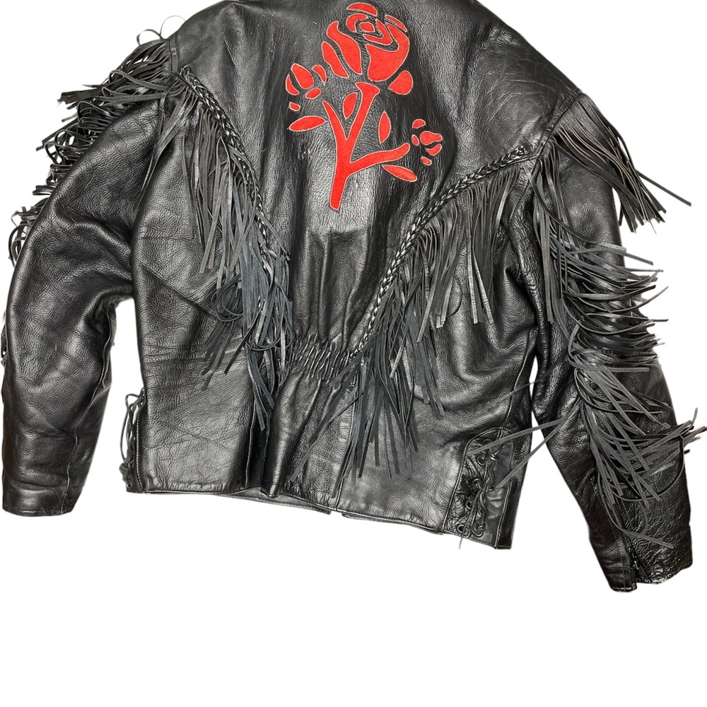 Plus Size Motorcycle Jacket - image 7